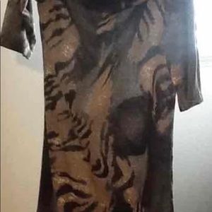 Ladies Dress or Top in Blues or Beige